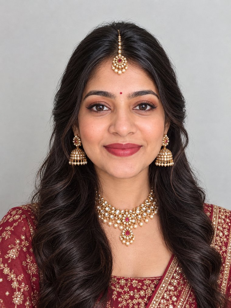 Makeup look generated by GlamIn AI Look